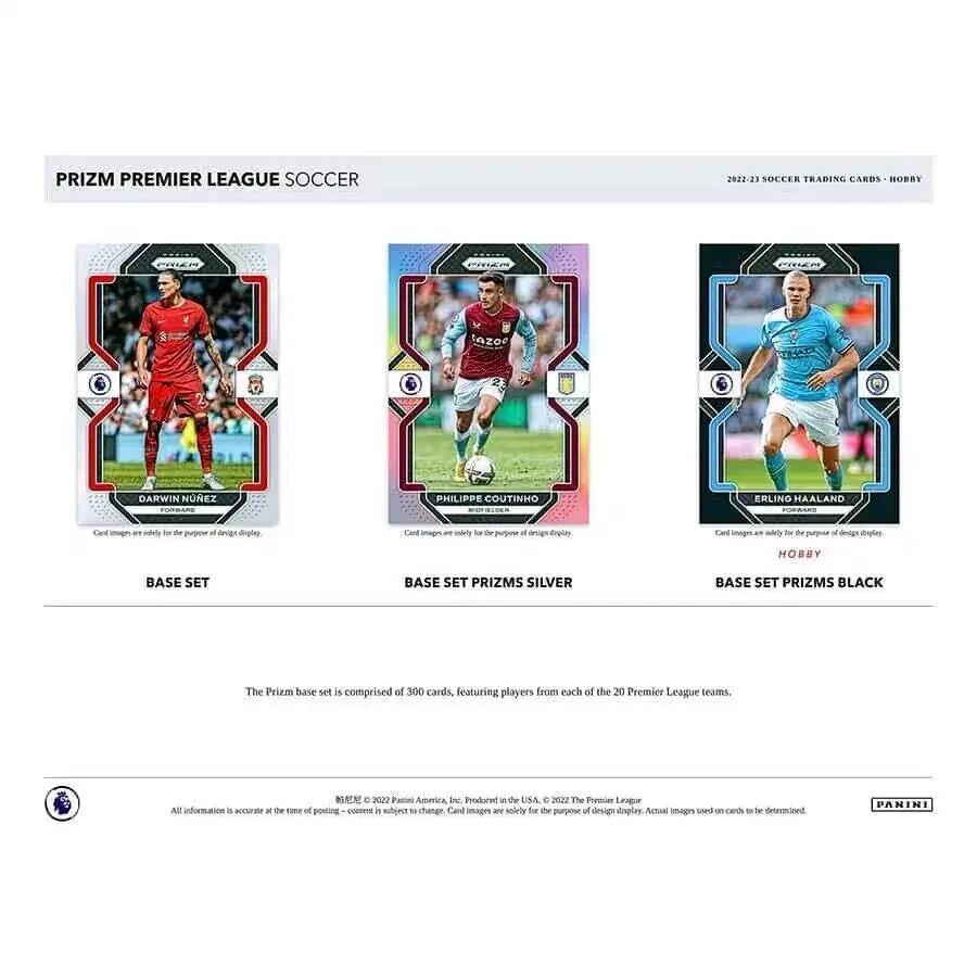 Genuine Panini Soccer Football Trading Cards UEFA Champions League Premier La Liga Serie A Bundesliga World Cup Booster Box Gift