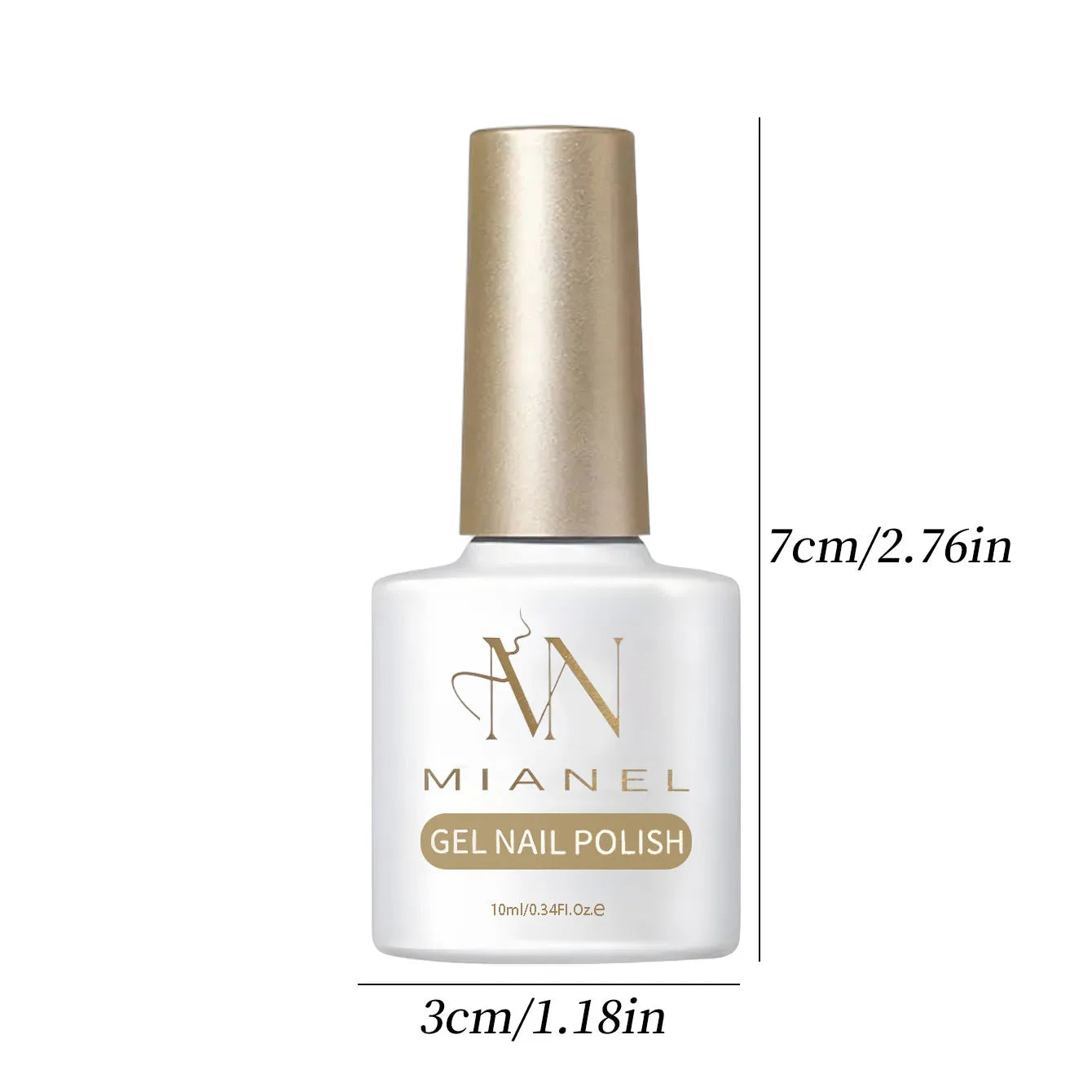 MIANEL 10Ml Sparkling Light Broken Drill Gel Nail Polish Soak Off UV Light For Gel Nails DIY Nail Salon LED Gel Varnish