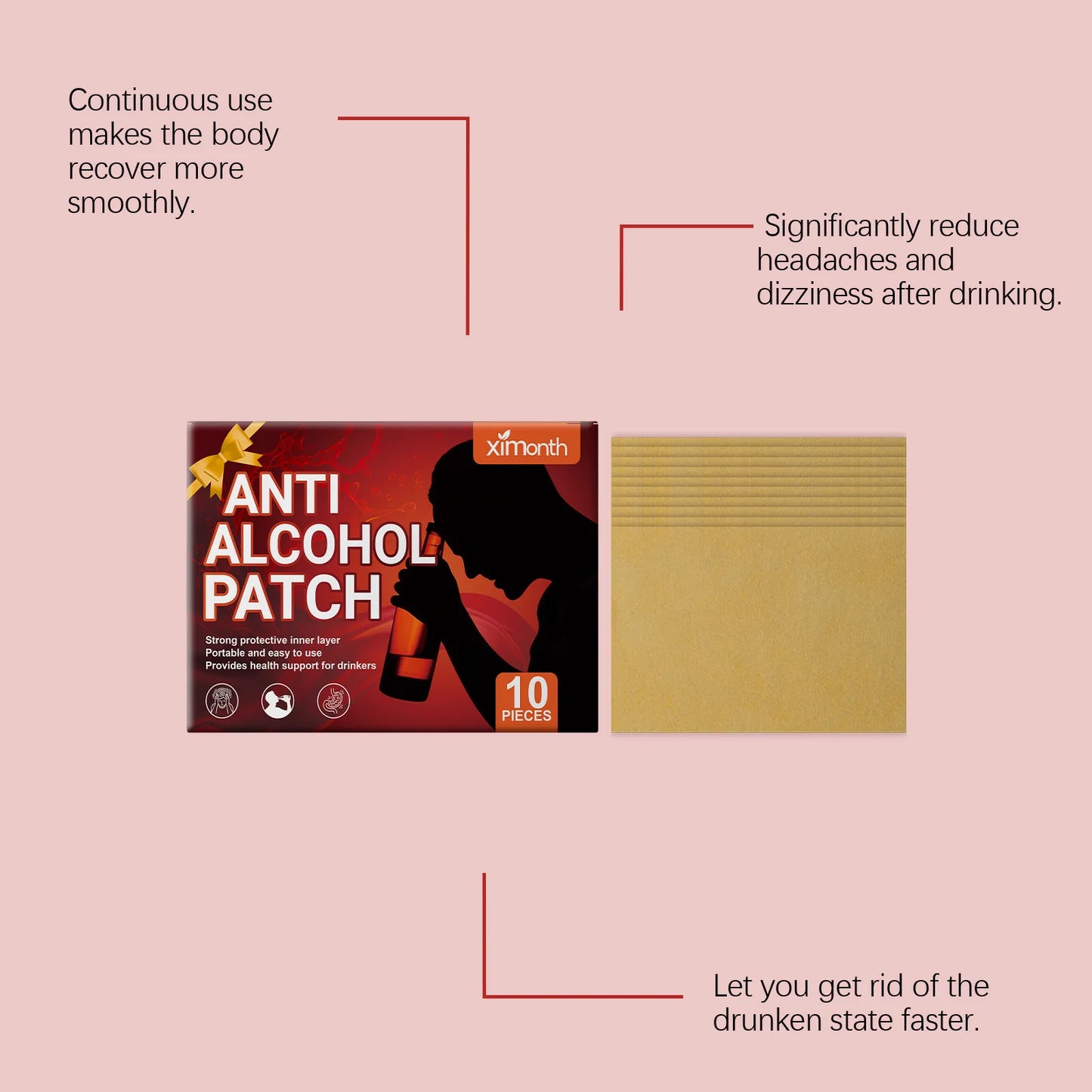 Body Care Patch - Gentle Comfortable Skin-Friendly Breathable Refreshing Ultra-Thin Full-Body Revitalizing Body Care Pad
