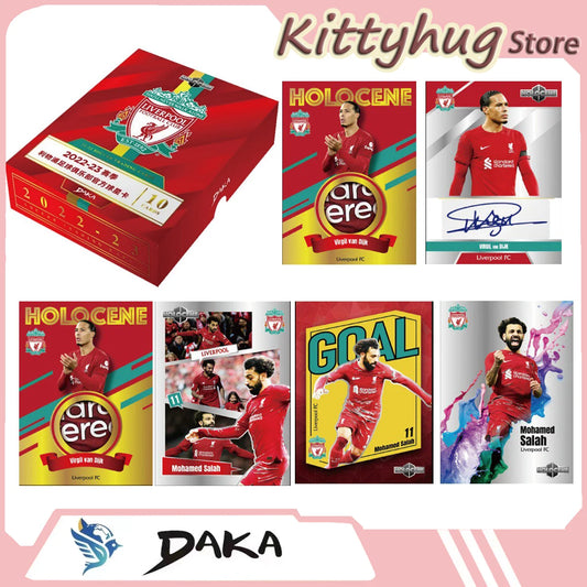 Daka 2022-23 Season Football Club Liverpool Official Sports Trading Card Holocene Series Pop Culture Toys