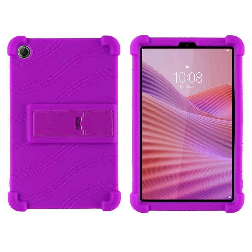 case For LENOVO Tab One 8.7 inch Tablet  protective cover Android Tablet Soft Silicone Adjustable Stand protective sleeve