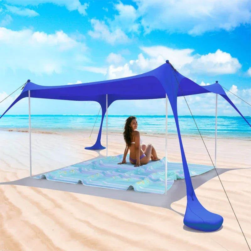 Sunshade Beach Tent Sunscreen Vacation Tent Beach Party   Carpas Para Jardin Umbrella  Beach Awning Tent Sun Protection