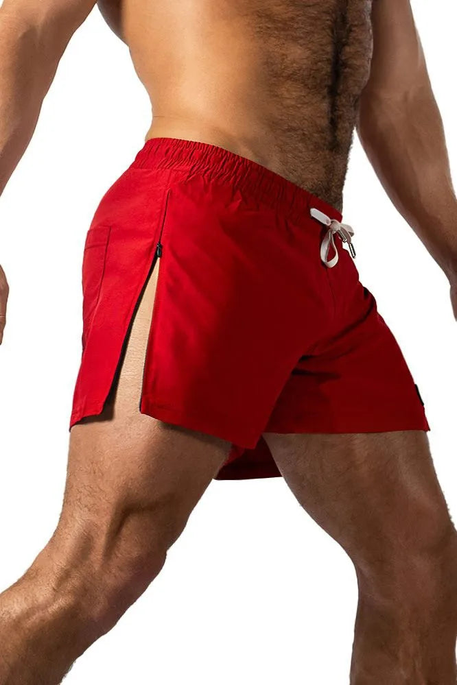 Cross-Border Sports Pants Sexy Shorts Fitness Running Trend Men's Underwear Boxers  Amazon European And American Foreign Trade