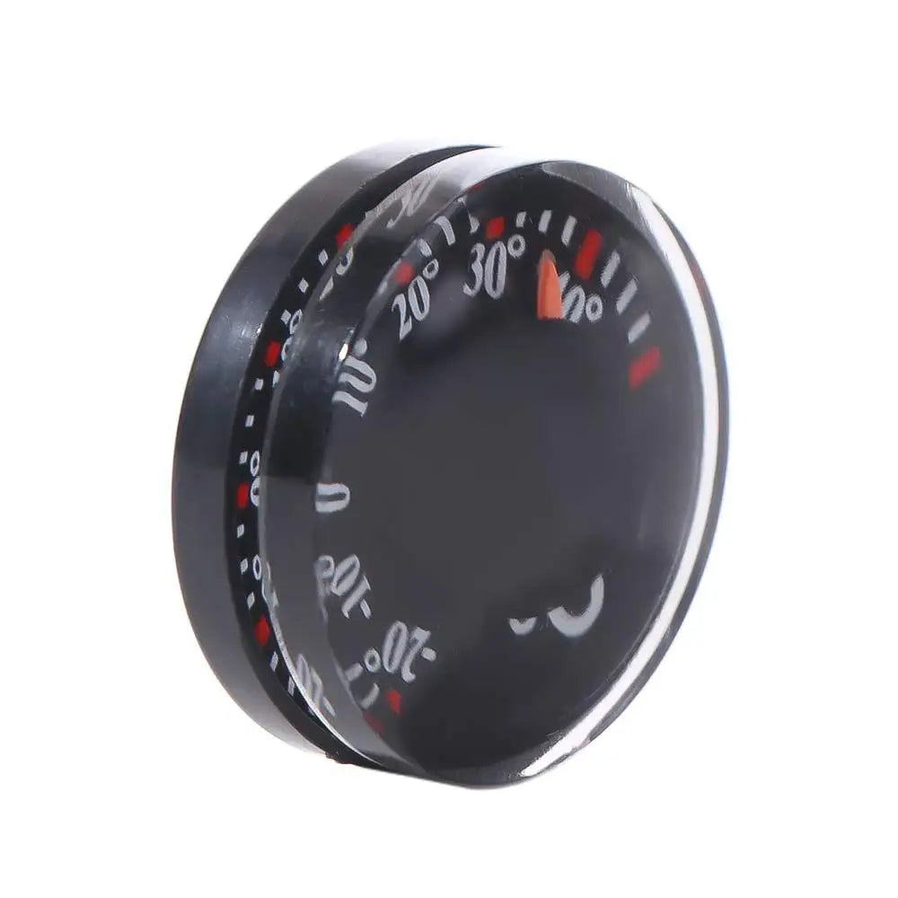 Mini Circular Thermometer Waterproof Scale Measurement Dial Thermometer Plastic 20mm High Accuracy Thermometer Kitchen