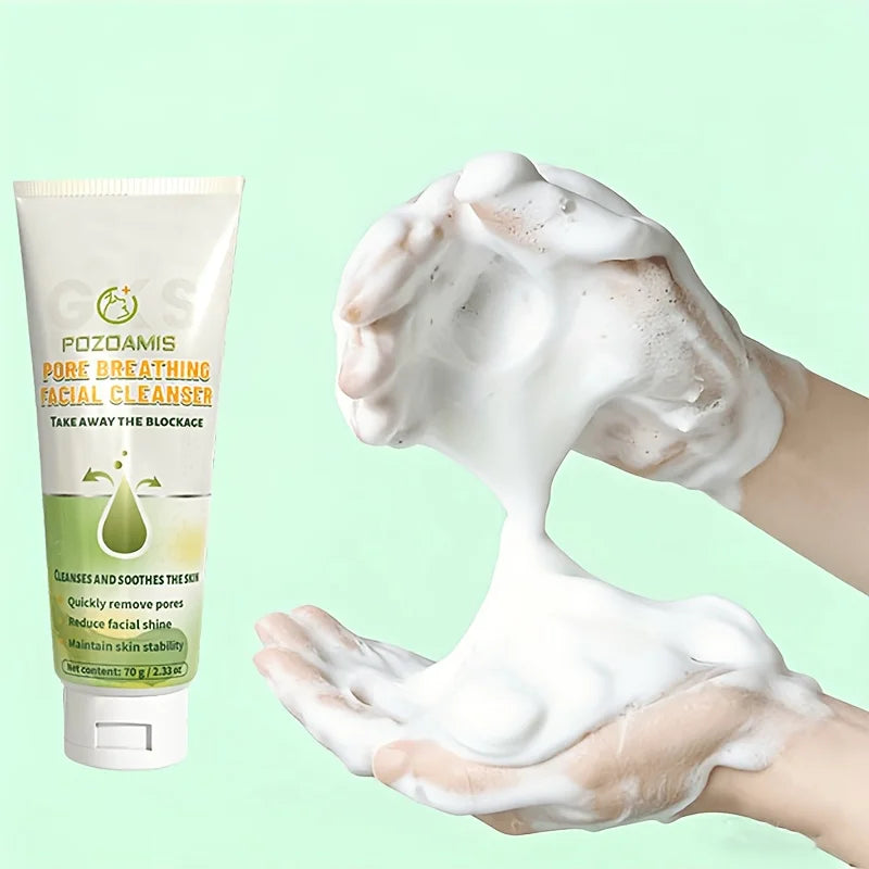 Facial cleanser gently cleanses and soothes the skin, leaving it smoother and more delicate. Suitable for both men and wome