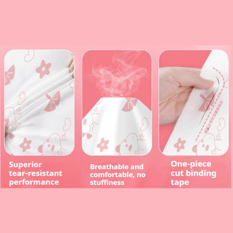 1/3 Pack Set Includes (1 Pillowcase + 1 Bed Sheet + 1 Duvet Cover) Disposable Bed Sheet, Duvet Cover, Pillowcase, Thickened Hotel Travel Bedding, Dirt-Resistant, Easy to Carry, a Blessing for Those Who Are Hygienic, No-Wash,