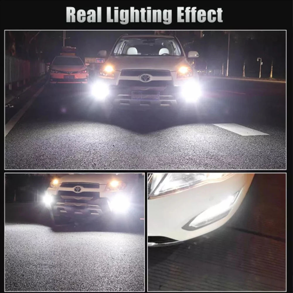 1/2/4pcs H7 Car Headlight Bulb Kit Waterproof Auto Fog Light Canbus H7 Led Lamp Super Bright 6000K Led Automobile Accessories