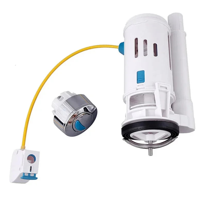WETIPS Linear Control Toilet Fitting Outlet Valve Water Saving Flush Water Saving Flush Kit Toilet Tank Drain Fittings System
