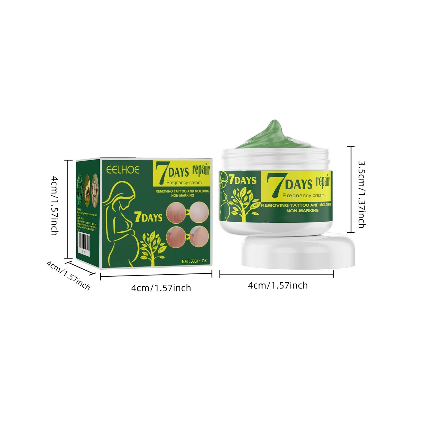 Skin Repair Cream for Daily Moisturizing of The Body, Gentle Skin Repair To Improve Skin Quality, and Care Cream for Skin Care