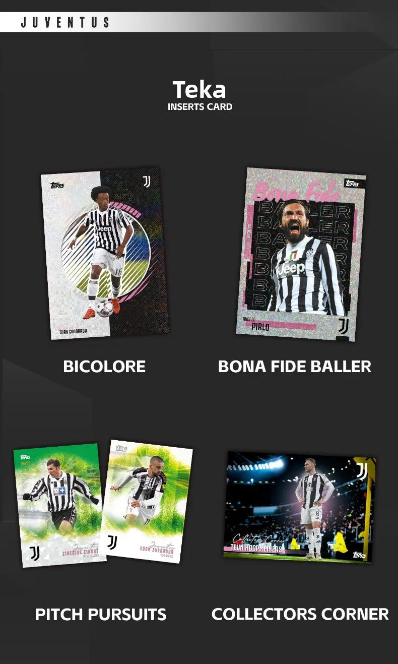 2025/26 Topps Genuine Soccer Trading Cards Man Utd PSG Juventus Chelsea Bayern Man City Barca Rare Auto Parallel Collectibles